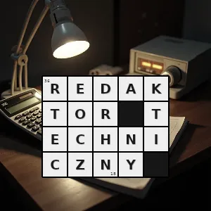 Hasło krzyżówkowe osoba lub zespół osób w wydawnictwie odpowiedzialna za graficzną stronę książki nie treści czy obrazów - redaktor techniczny – rozwiązanie, synonimy, podpowiedzi i definicje krzyżówkowe